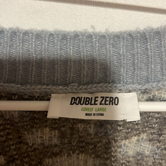 Double zero button down sweater - Picture 4 of 5